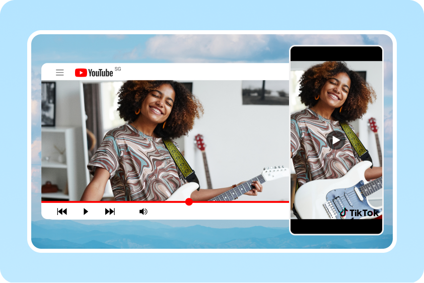 Multi-Platform Advantage from long video to short videos